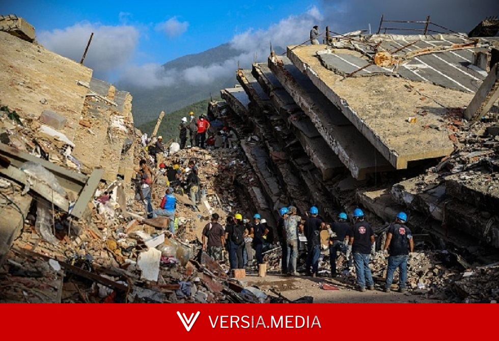 بعد 8 أيام تحت أنقاض الزلزال.. فريق الإنقاذ القطري ينتشل فتاة حيّة في فنزويلا